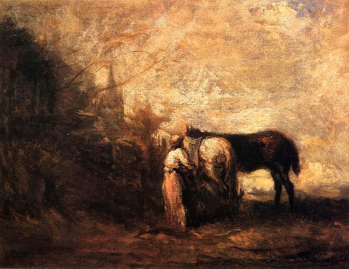 Jean Baptiste Camille Corot, Les Chevaux de Wouvermans, 1872-74
Oil on canvas, 10 1/4 x 13 3/8 in. (26 x 34 cm)
COR-004-PA
$5
Location: Artsystems Gallery, New York
Source: Sotheby's New York
DATE ADDED (DA): 2/24/2011
APPRAISAL VALUE (DA): $95,000.00
User5: 9/6/2013
User6: $46,000.00